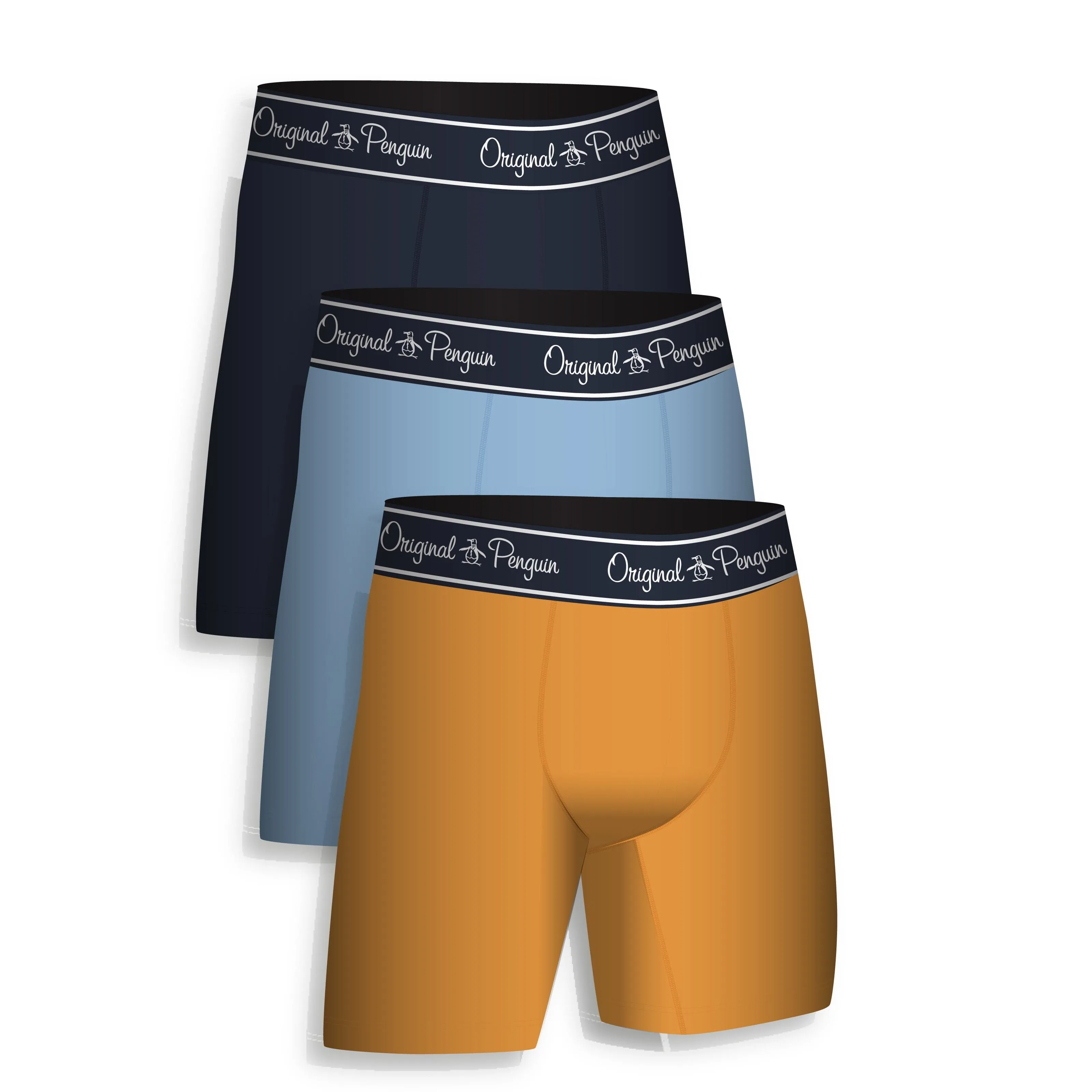 3 Pack Solid Contour Boxer Brief