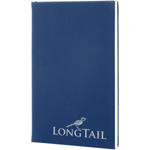 5 1/4" x 8 1/4" Laserable Leatherette Journal with Lined Notepad