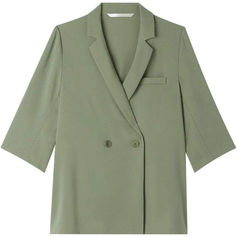 Acetate Straight Blazer