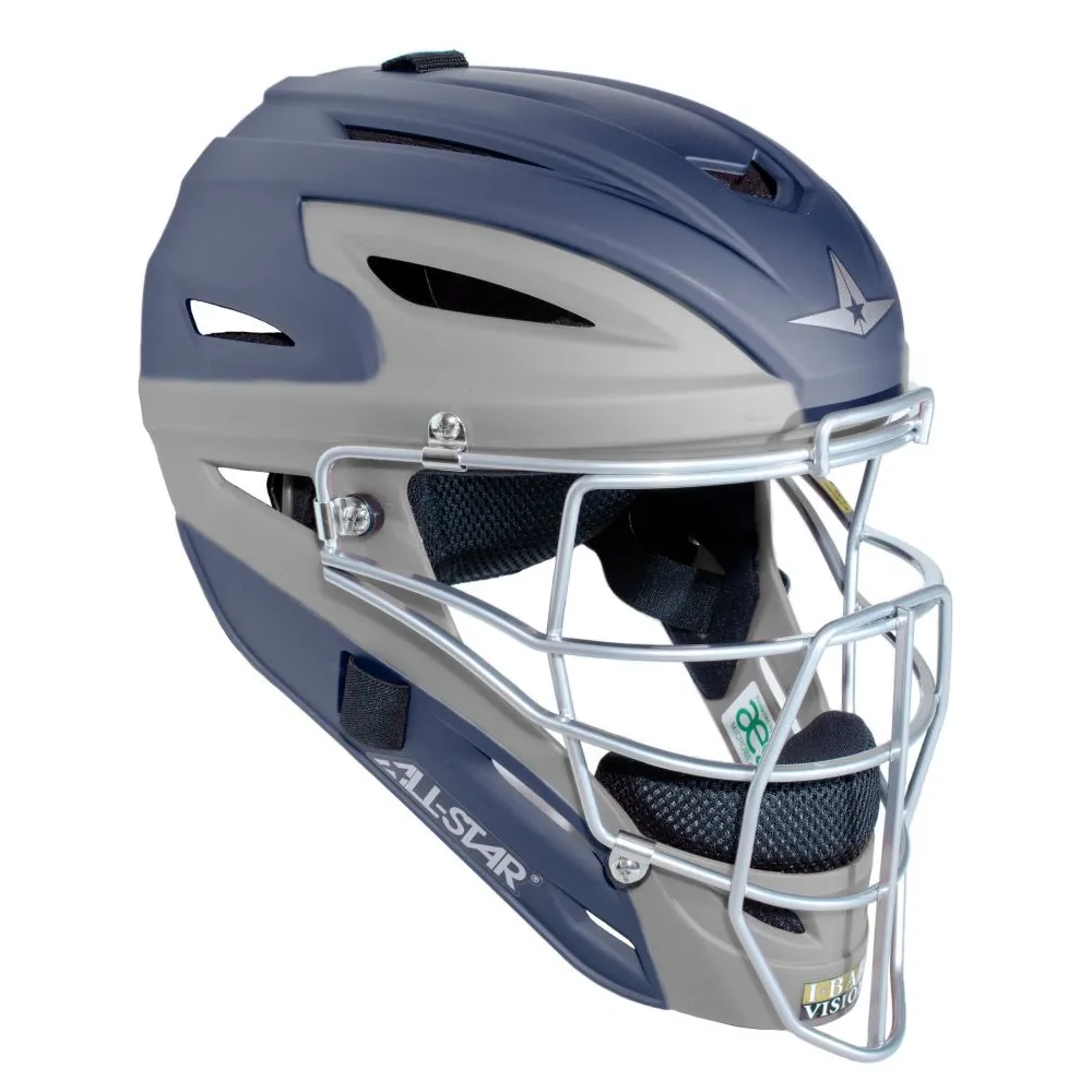 All Star MVP2500MTT Two Tone Matte Finish Catchers Helmet