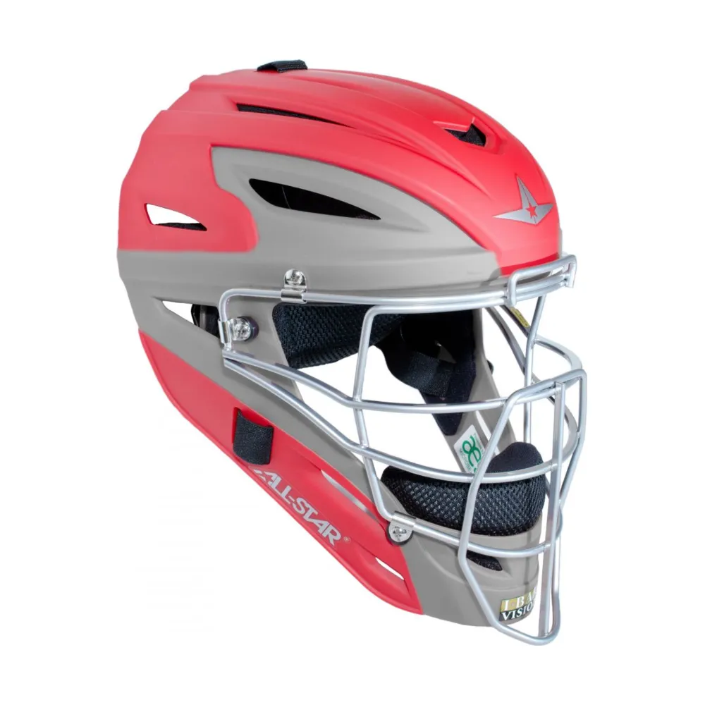 All Star MVP2500MTT Two Tone Matte Finish Catchers Helmet