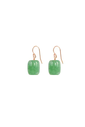 Alouette Design
 Hook Earring - Emerald