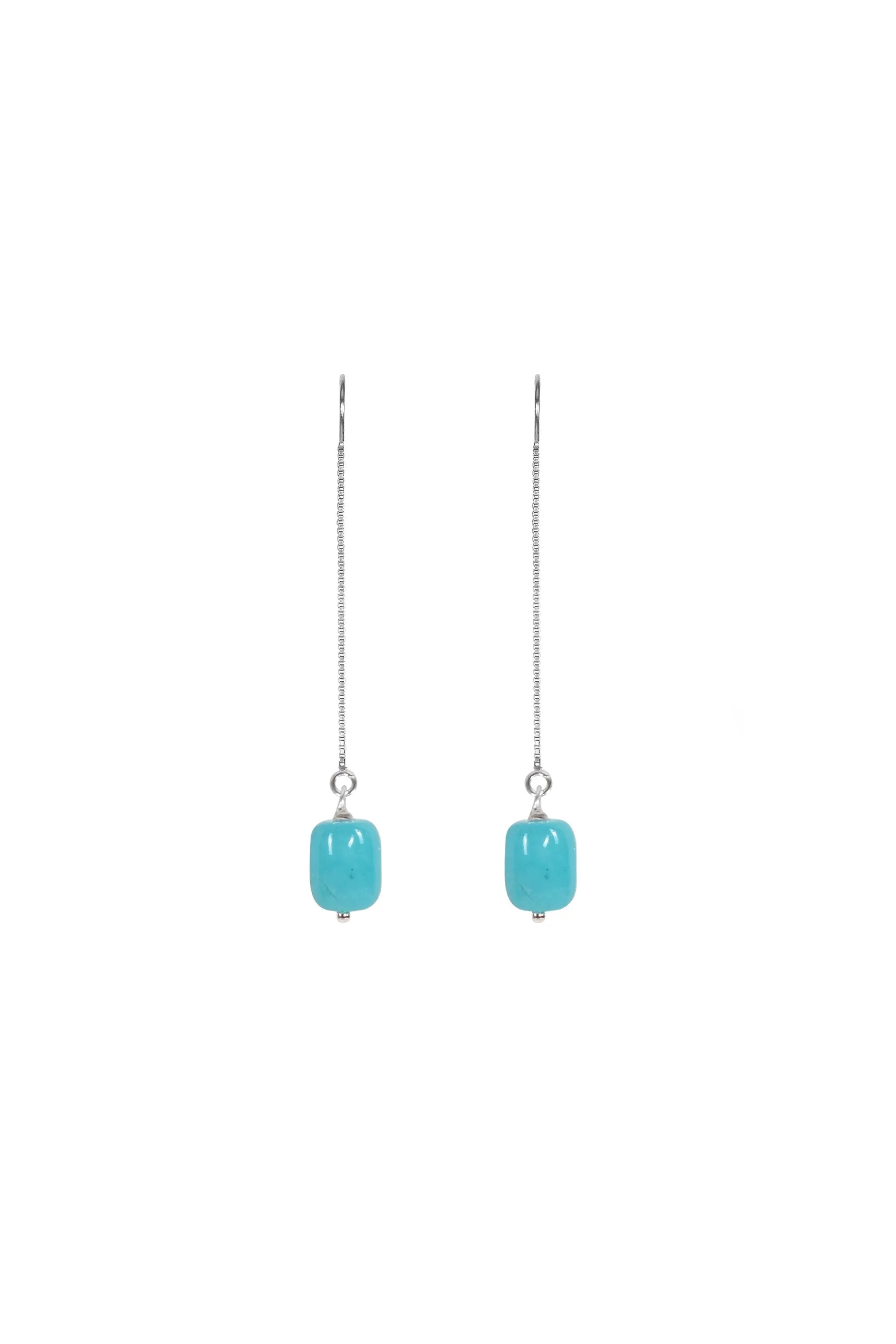 Alouette Design
 Thread Earring - Turquoise