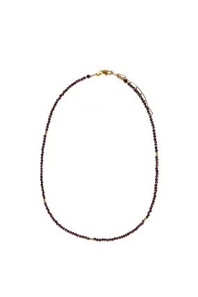Alouette Design
 Tiny Necklace - Chocolate