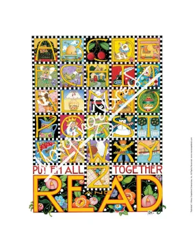Alphabet Fine Art Print