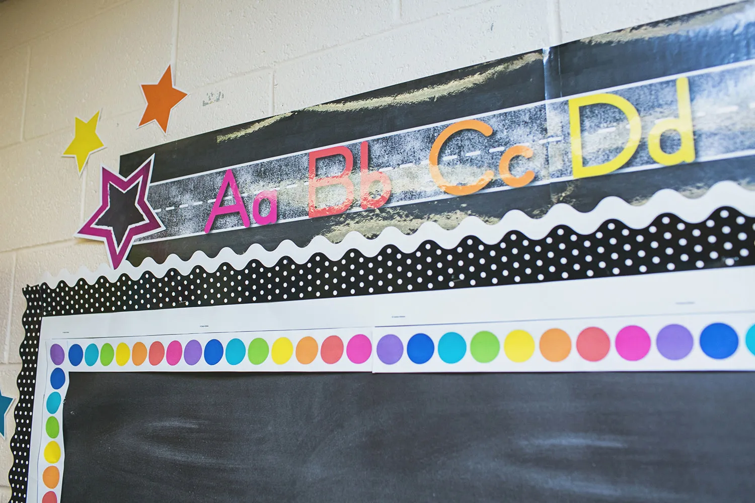 Alphabet Line | Mini Bulletin Board Set | Twinkle Twinkle You're a Star | Schoolgirl Style