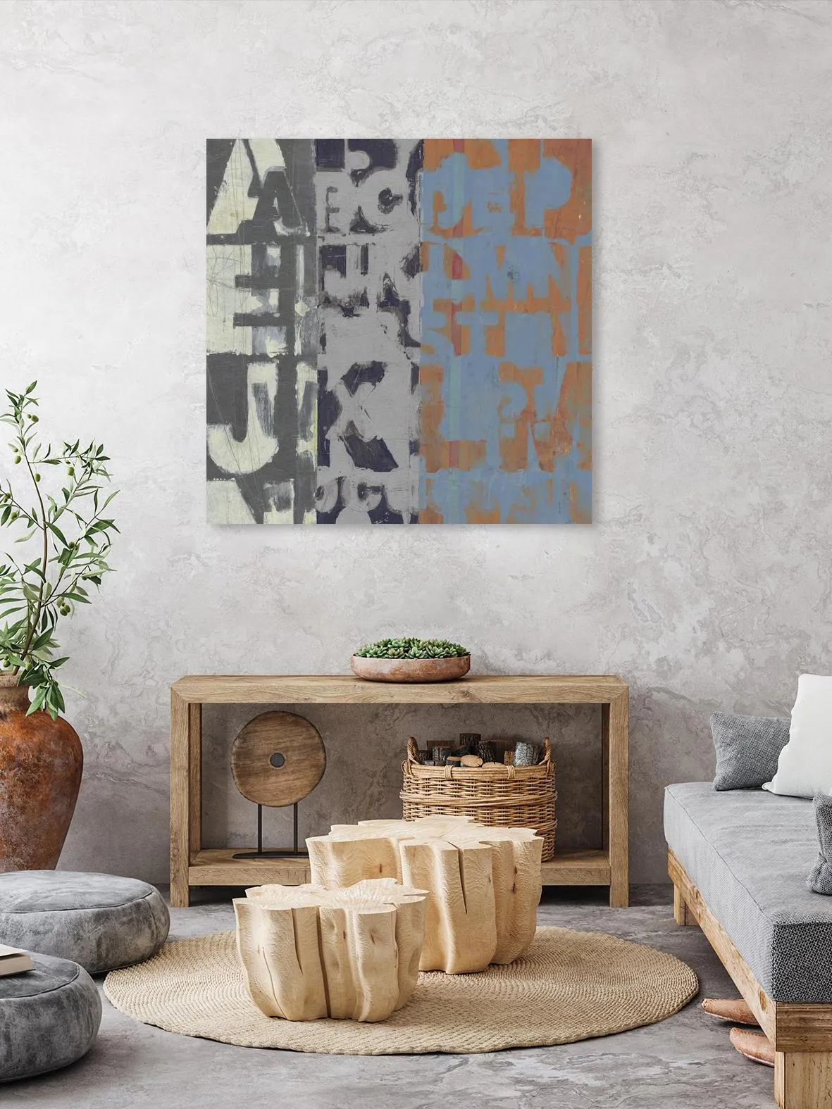 Alphabet Overlay I