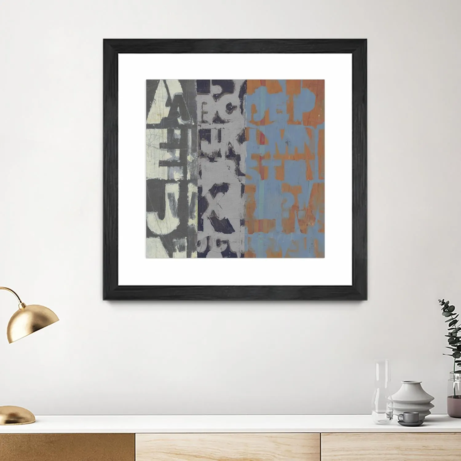 Alphabet Overlay I