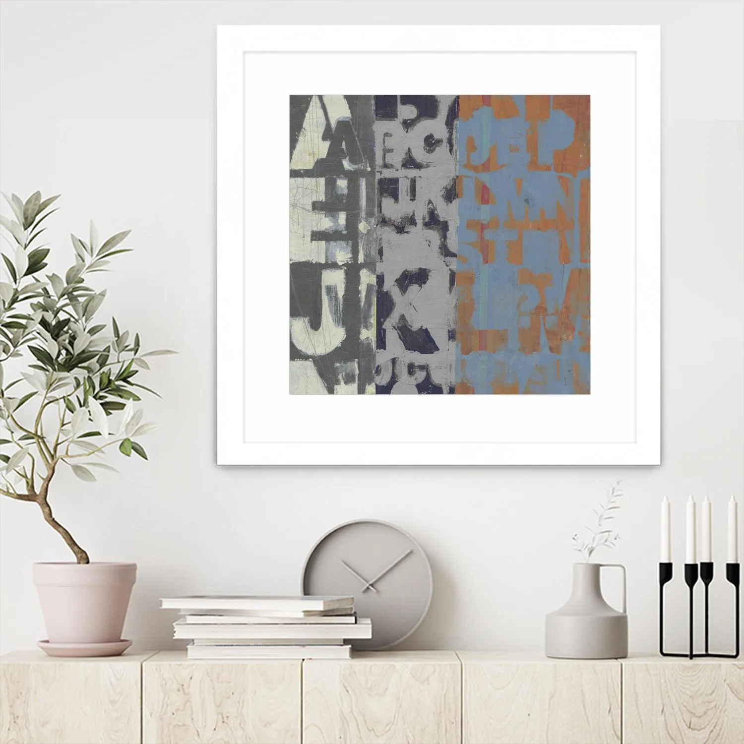 Alphabet Overlay I