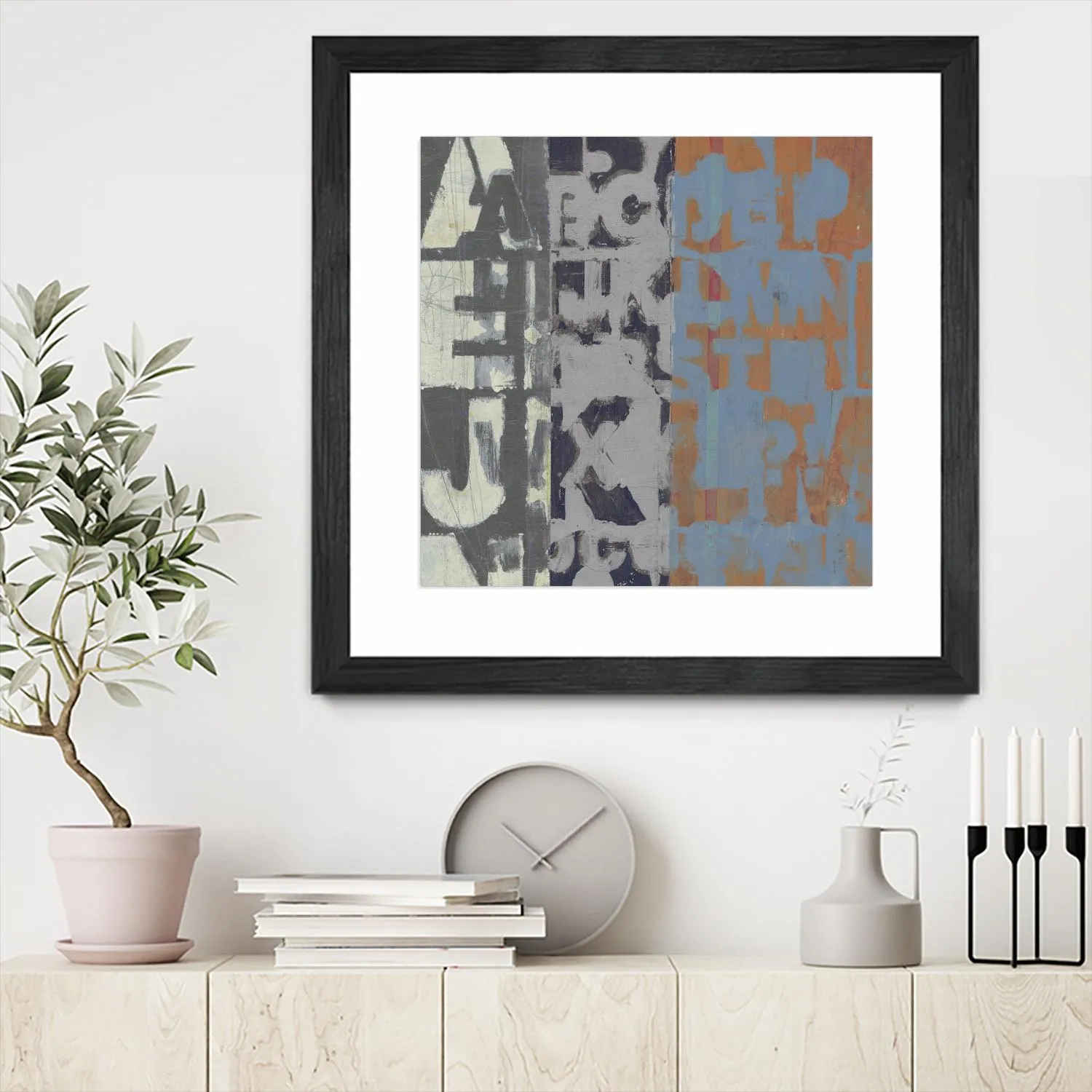 Alphabet Overlay I