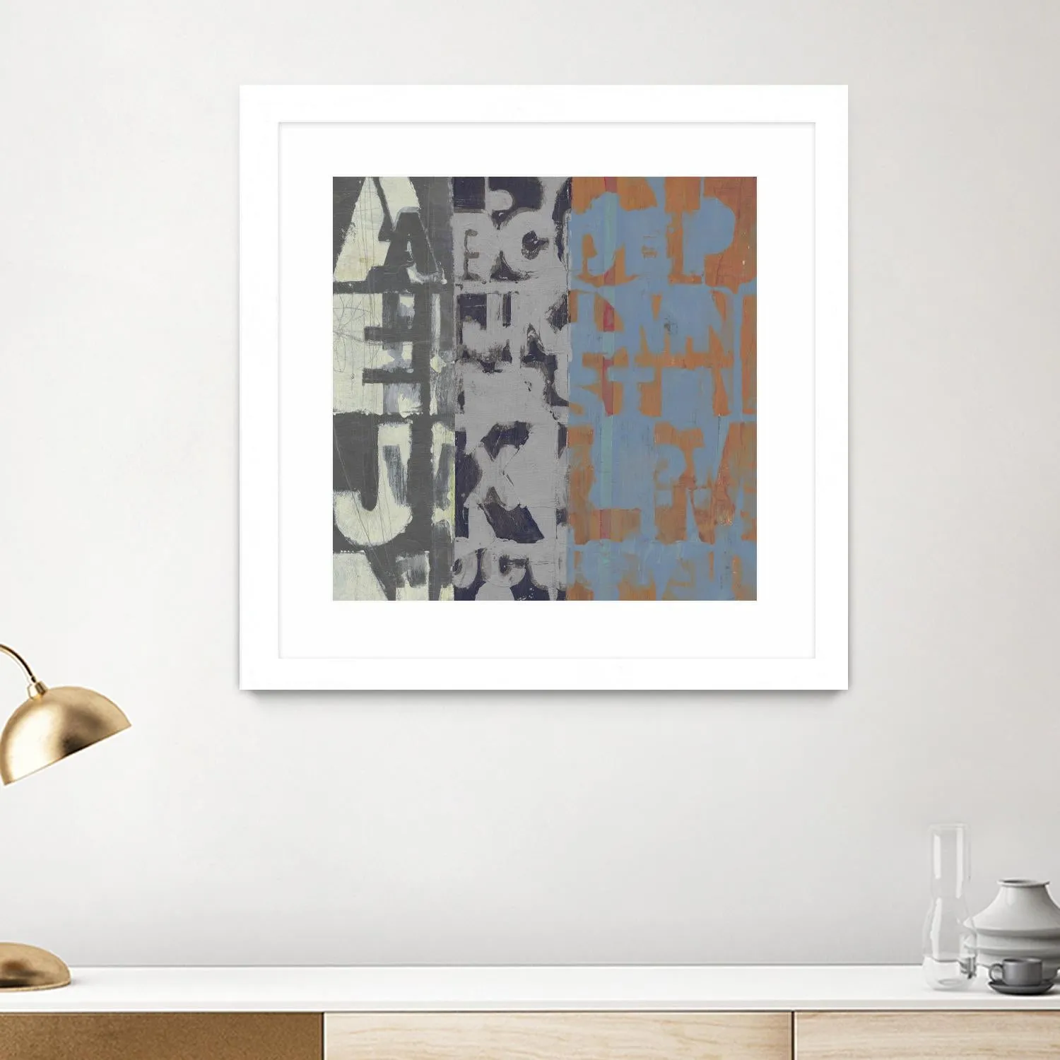 Alphabet Overlay I