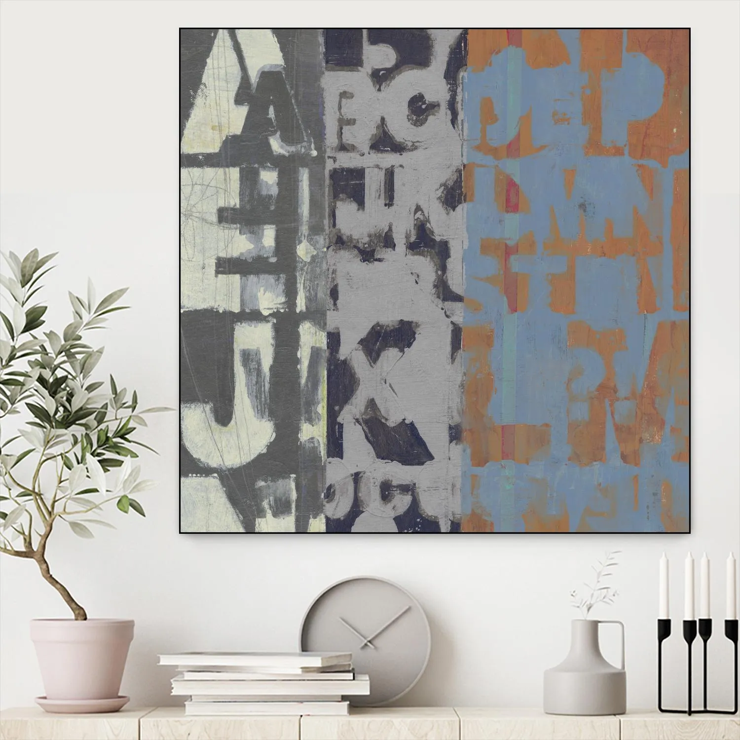 Alphabet Overlay I
