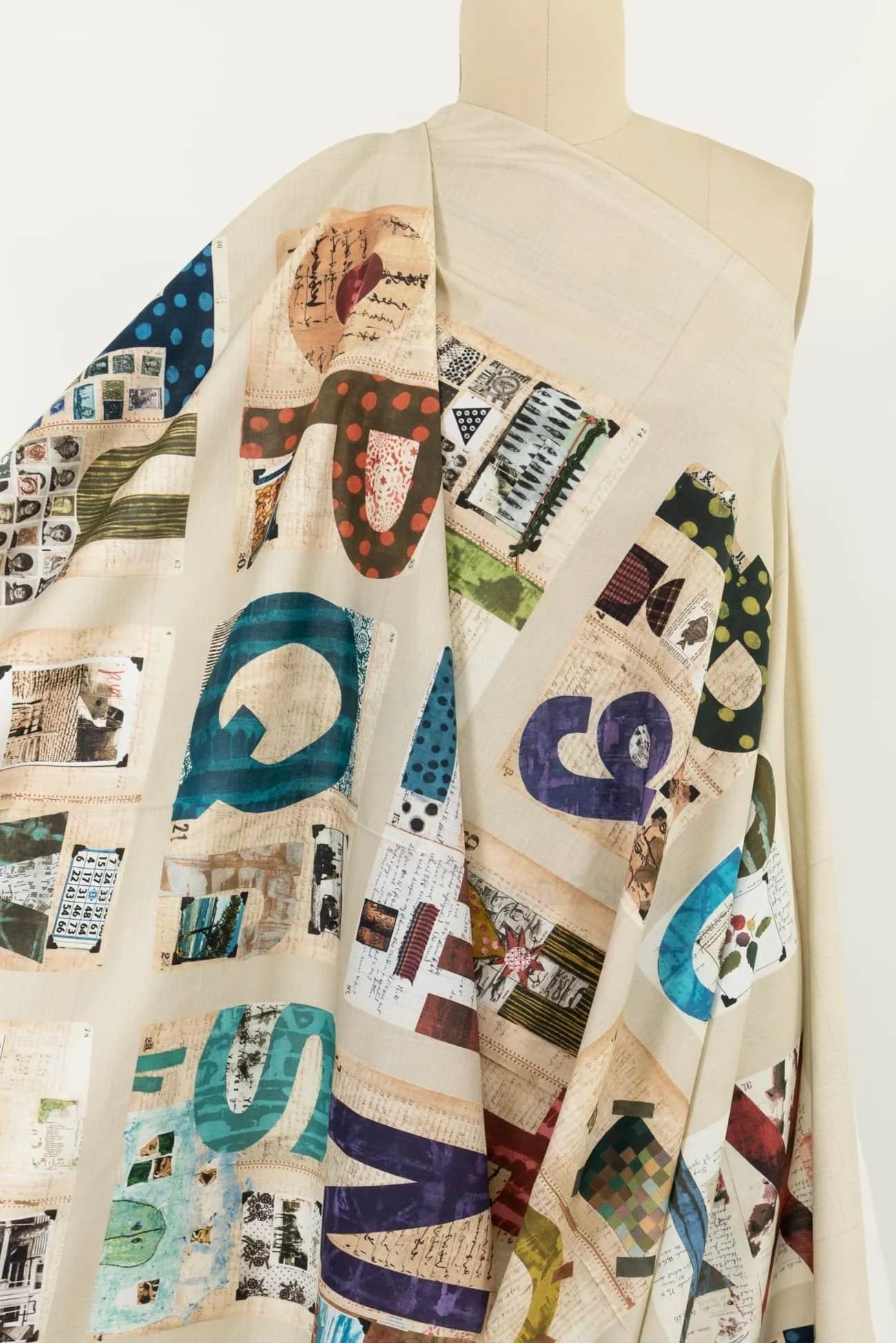Alphabet Soup Cotton Woven - ENDCUT