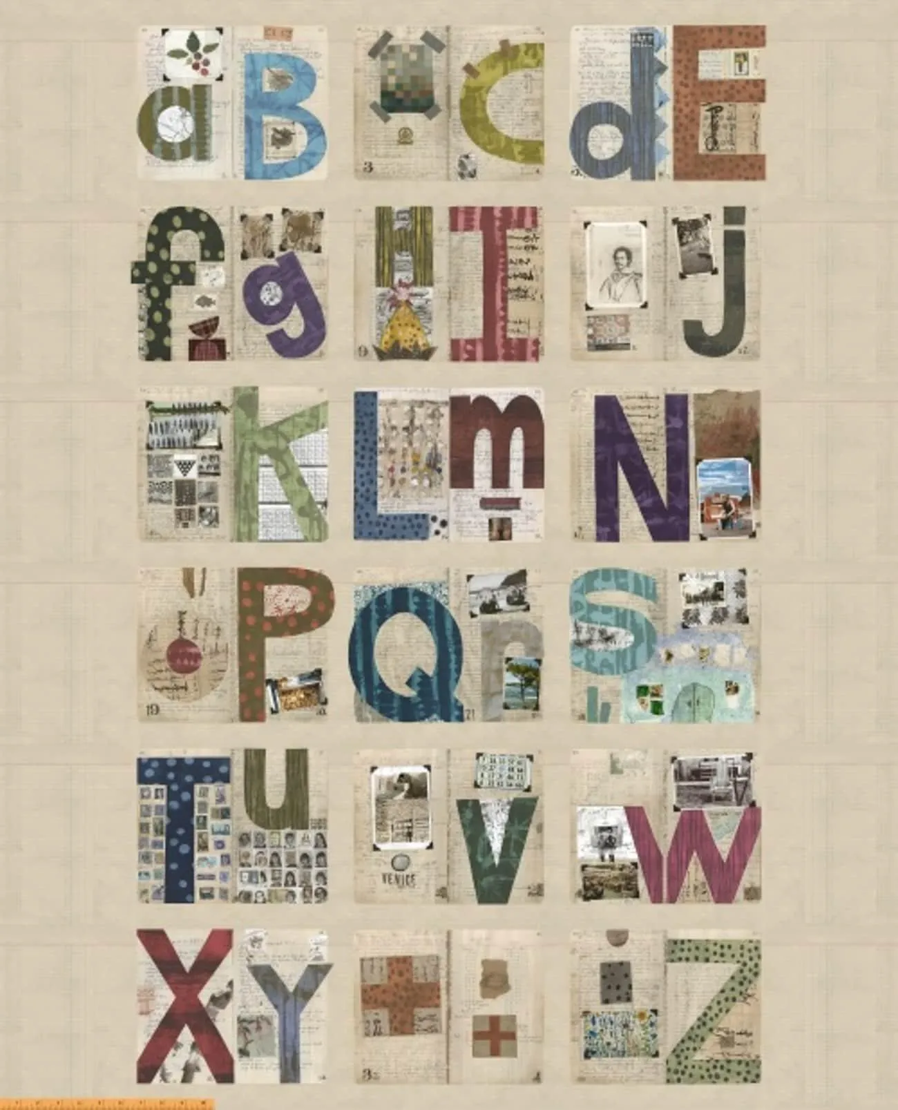 Alphabet Soup Cotton Woven - ENDCUT