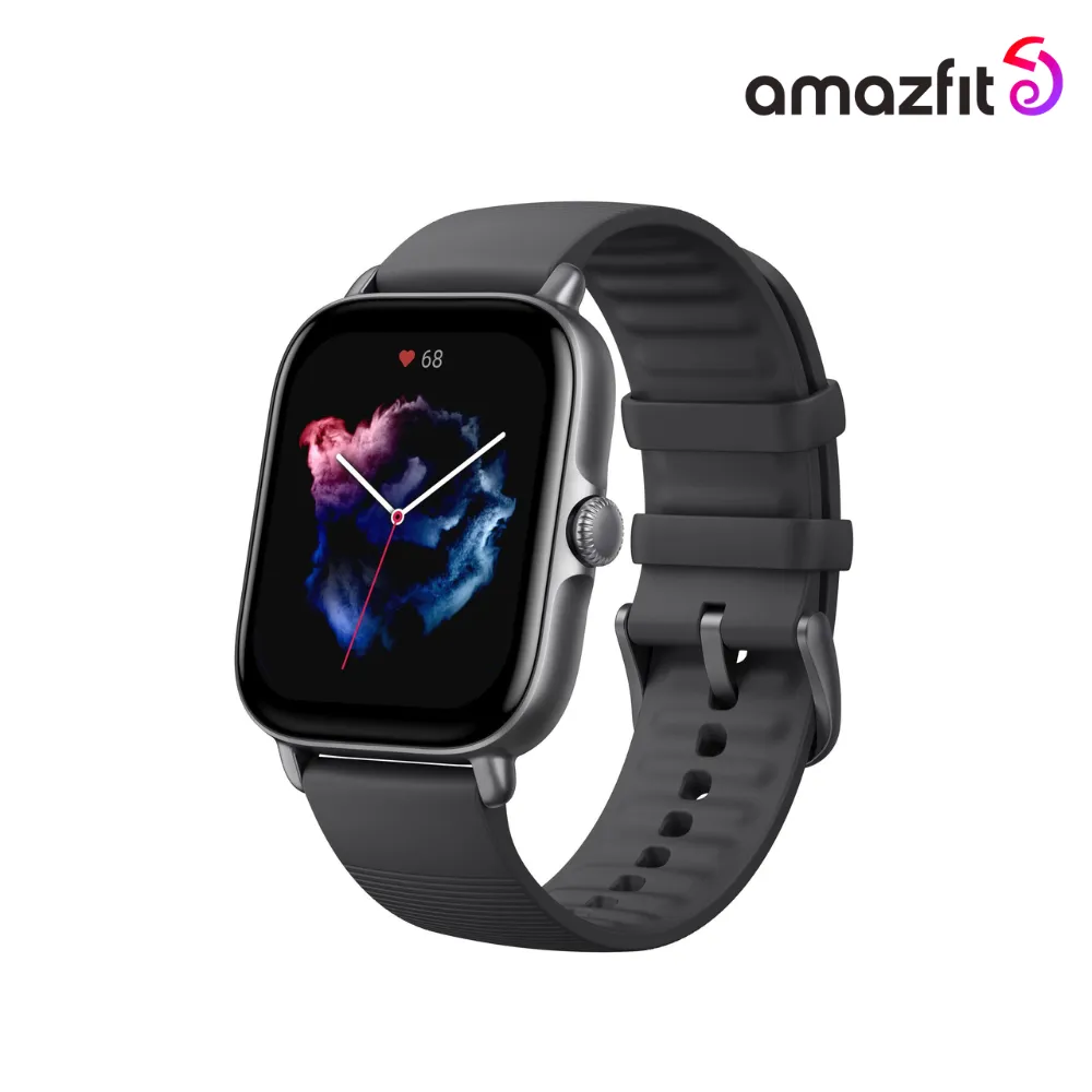 Amazfit GTS 3 Smart Watch(1 Year Official Warranty) - Graphite Black