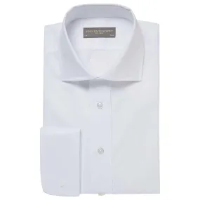 ANGUS WHITE LIGHT TWILL SHIRT
