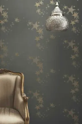 Barneby Gates All Star Wallpaper - Gun Metal