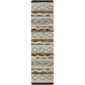 Barton Beige Southwestern Floor Runner