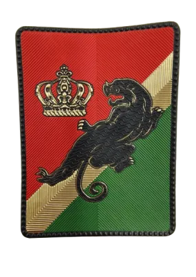 Black Leopard Hot-Fix Patch