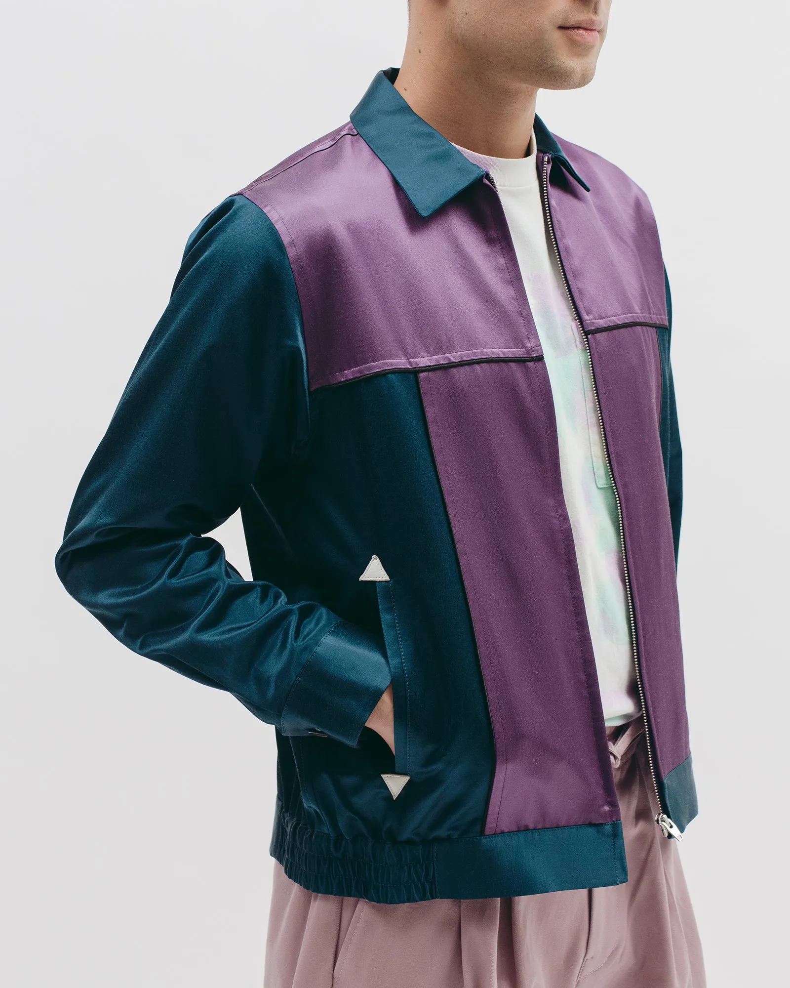 Block Harrington - Teal/Purple