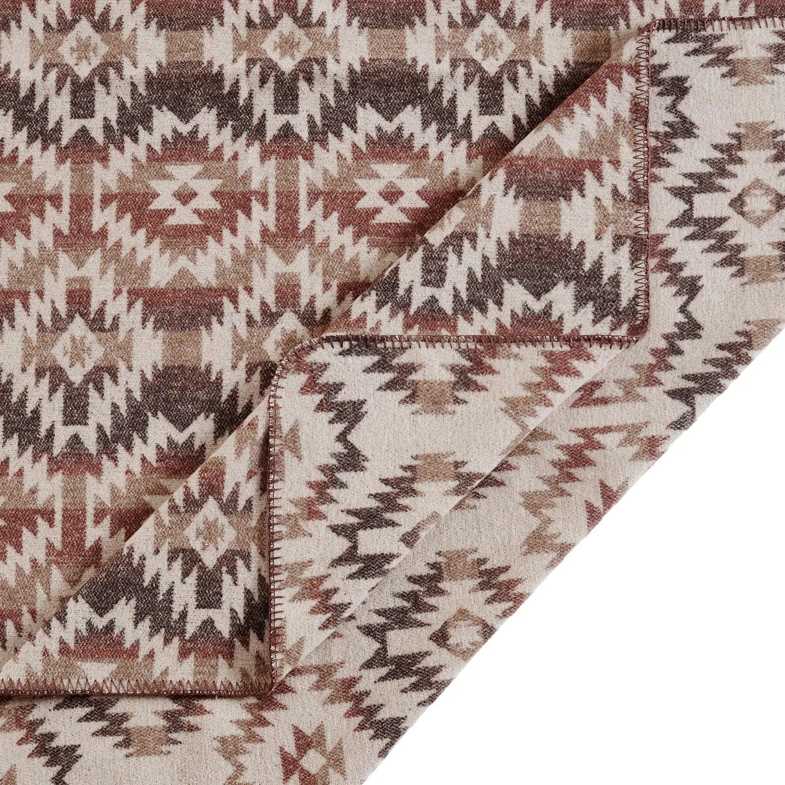 Bow Strings Wool Blend Blanket