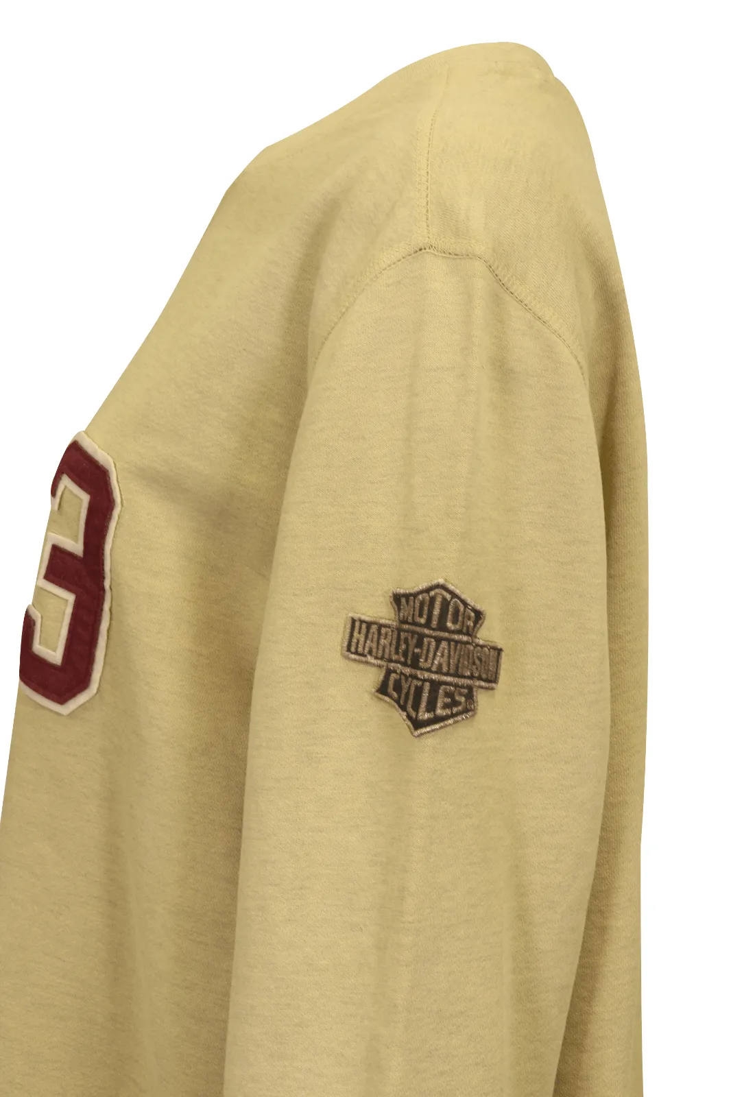 Branded  Men's Sweatshirt Pale Yellow 1903 MC L/S