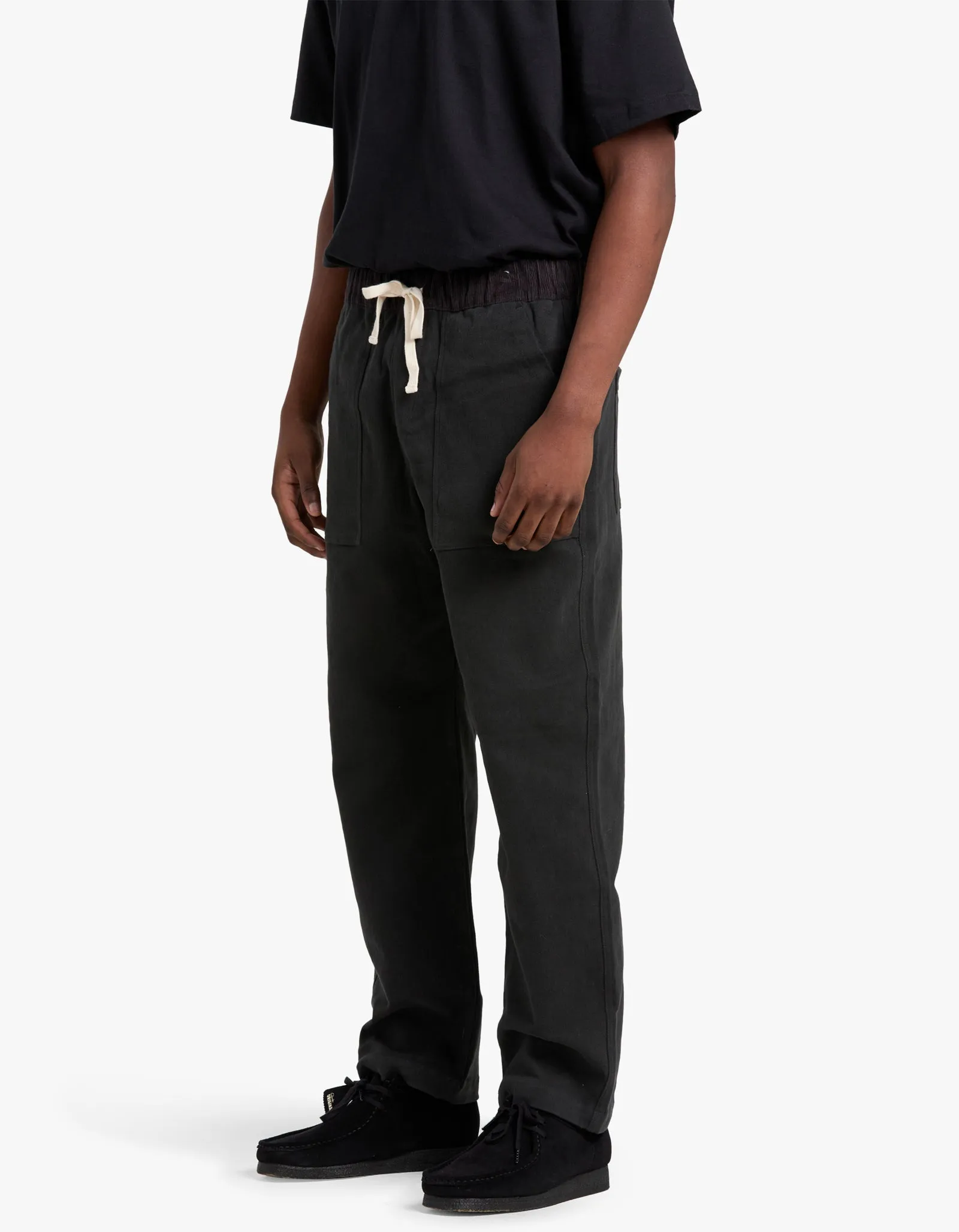 Brushed Twill Pant - Ink