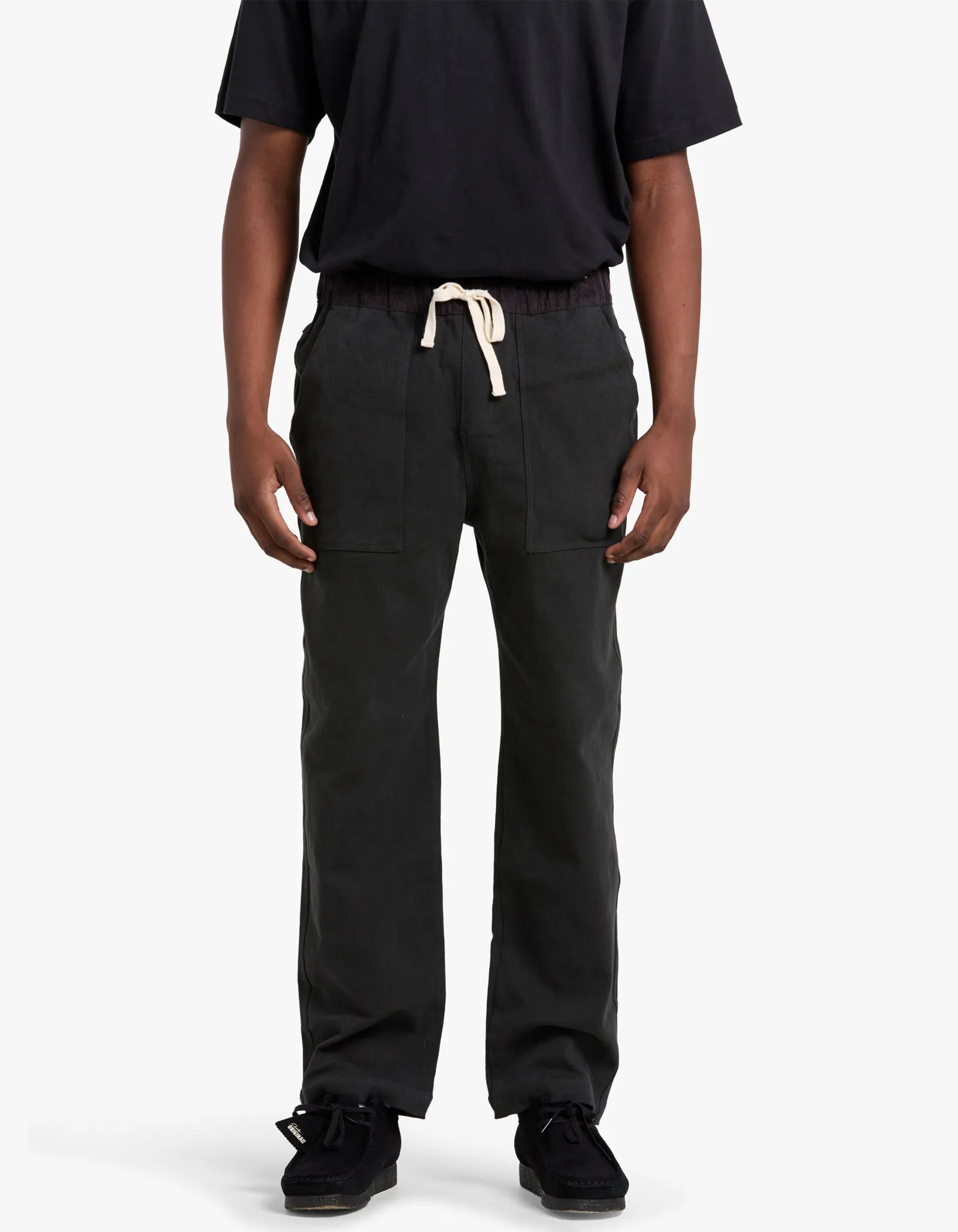 Brushed Twill Pant - Ink
