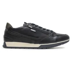 Cambil M5N-6237 Leather Men's Low Top Sneakers