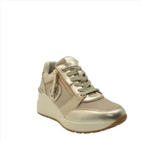 CARMELA
Carmela Womens Trainer 161844 Gold Leather