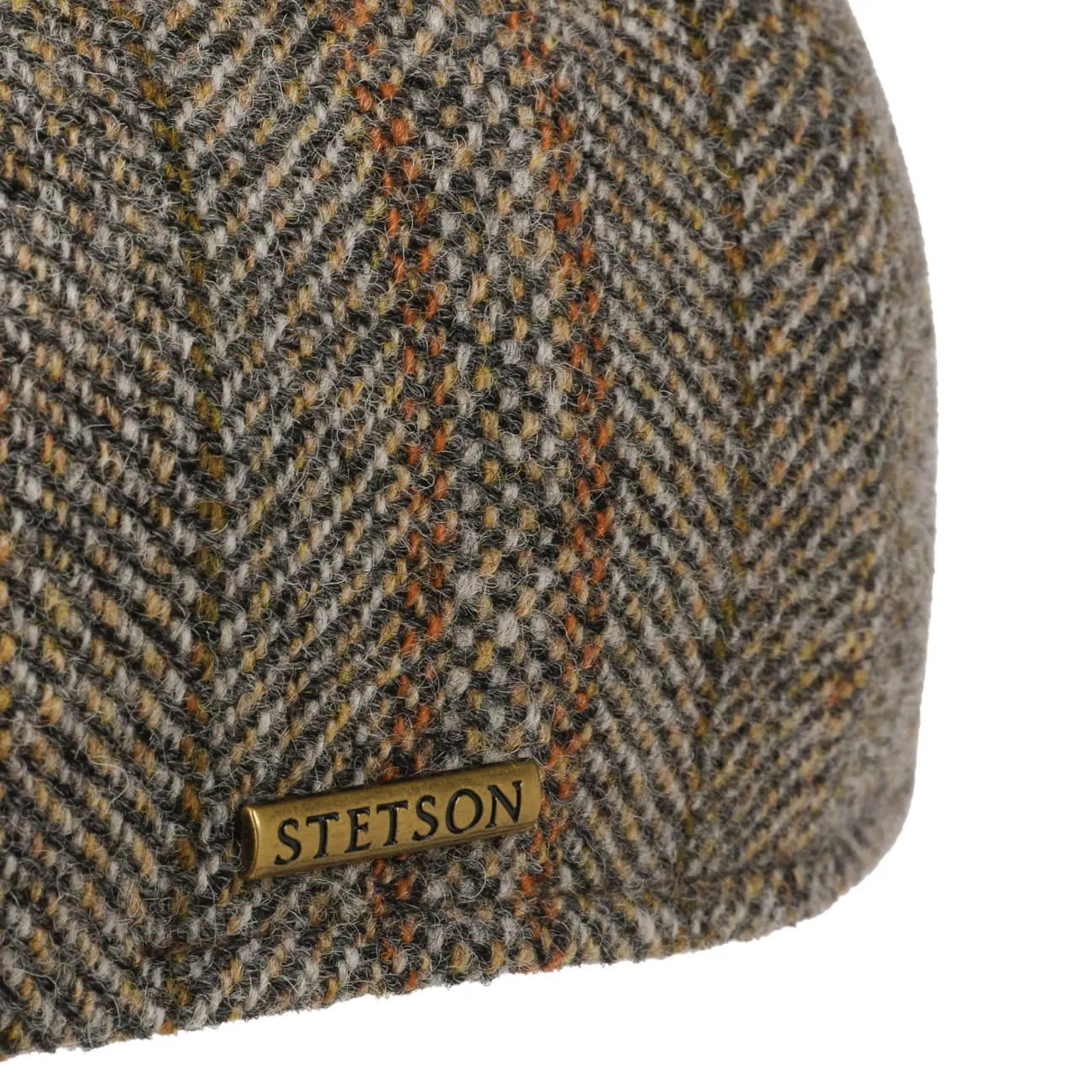 Carsen Wool Flat Cap by Stetson