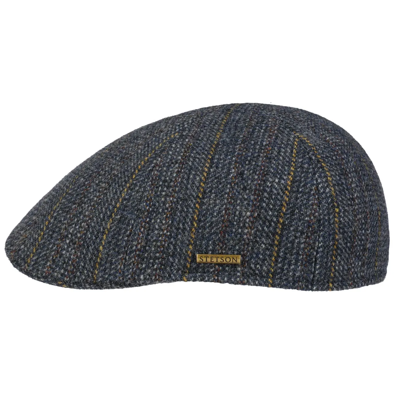 Carsen Wool Flat Cap by Stetson