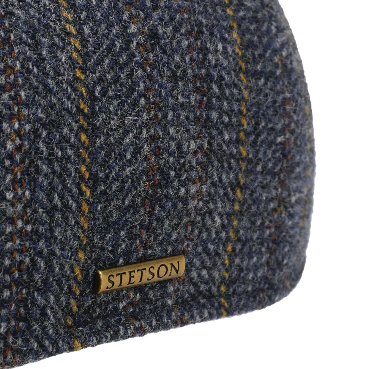 Carsen Wool Flat Cap by Stetson