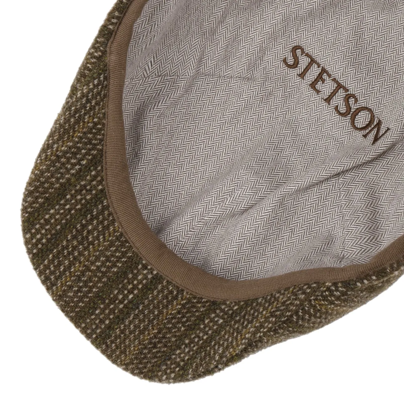 Carsen Wool Flat Cap by Stetson
