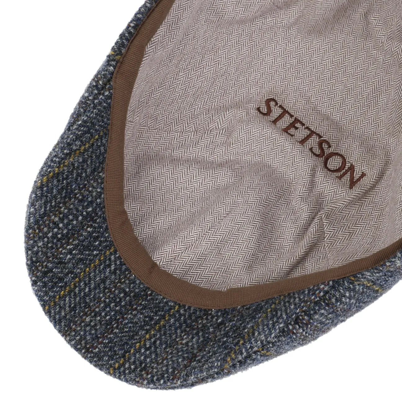 Carsen Wool Flat Cap by Stetson