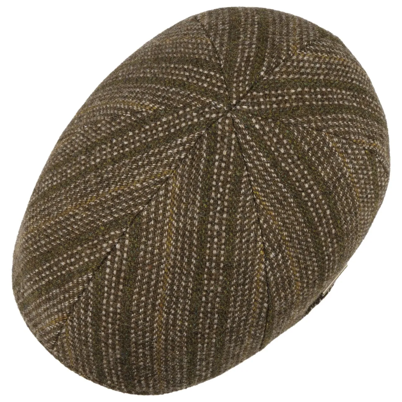 Carsen Wool Flat Cap by Stetson