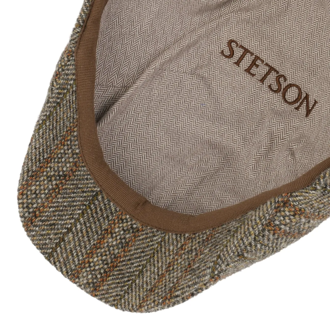 Carsen Wool Flat Cap by Stetson