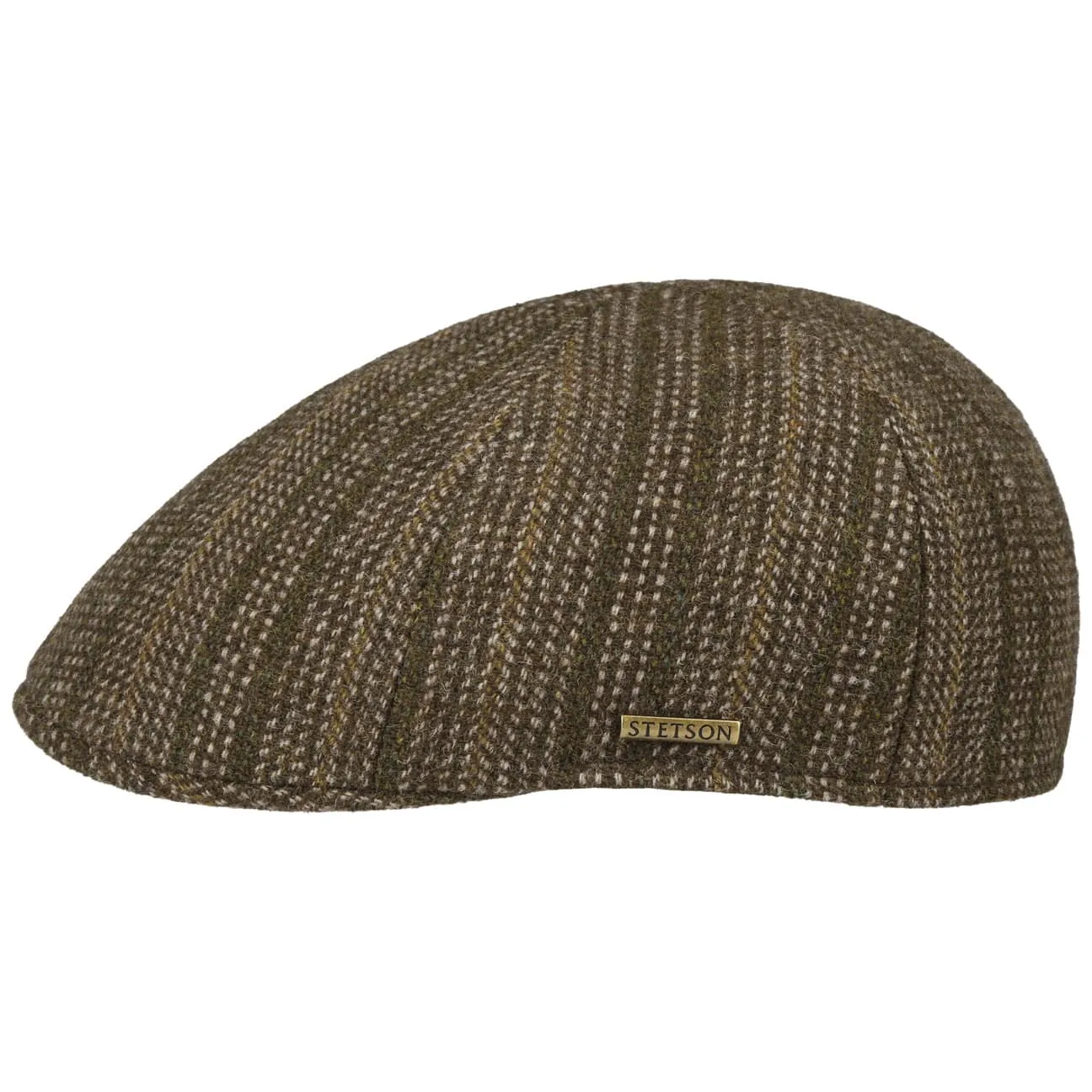 Carsen Wool Flat Cap by Stetson