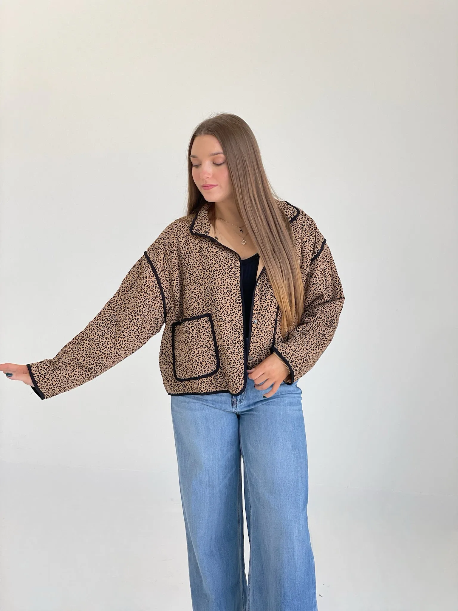 Celine Leopard Jacket
