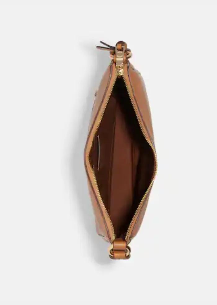 Coach Ellie File Bag In Light Saddle