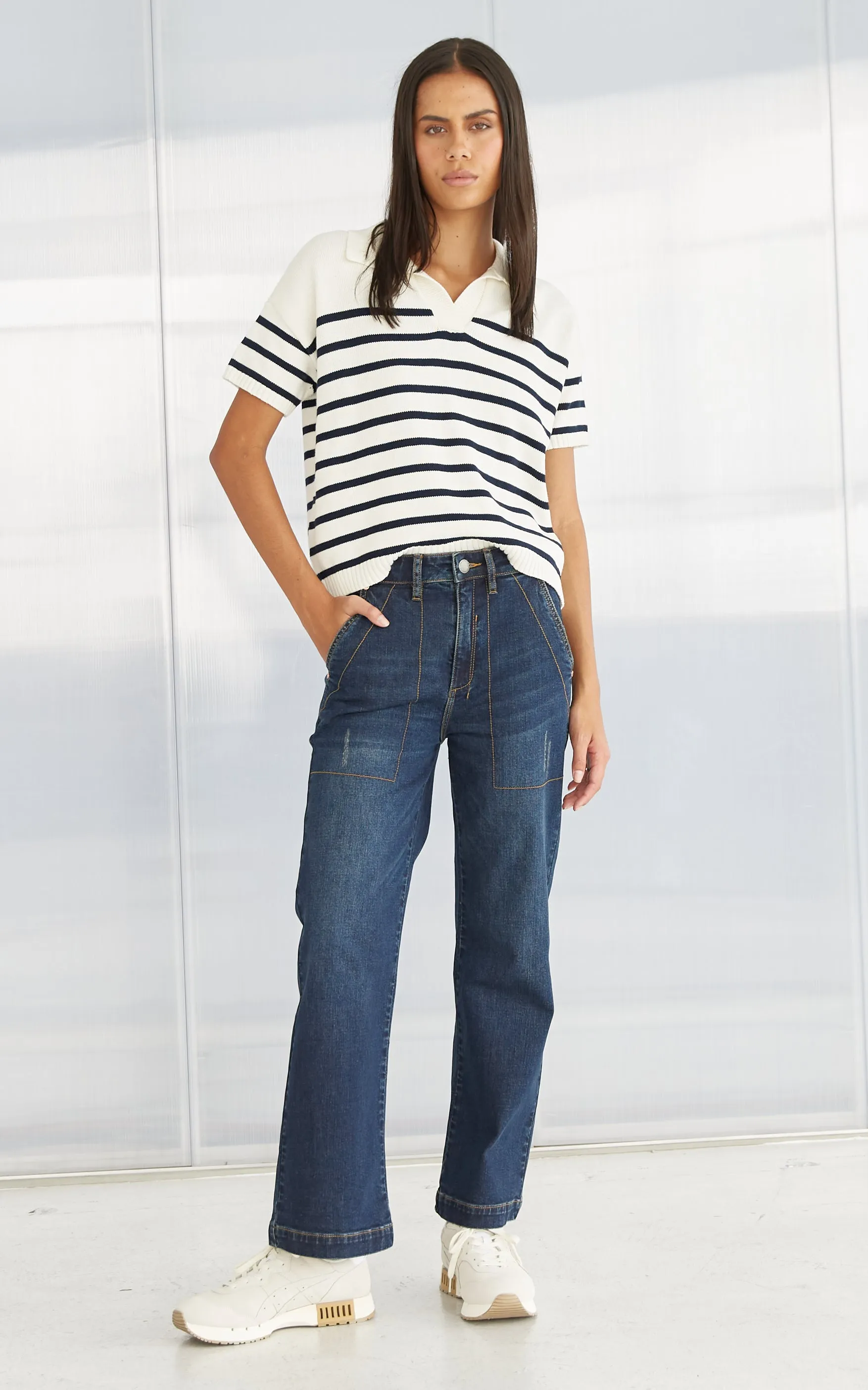 Cody Kick Flare Astro Trousers