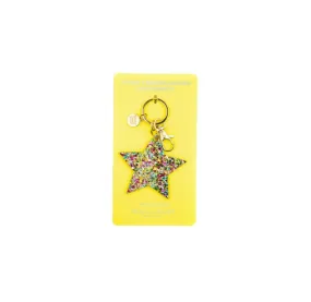 Confetti Star Keychain
