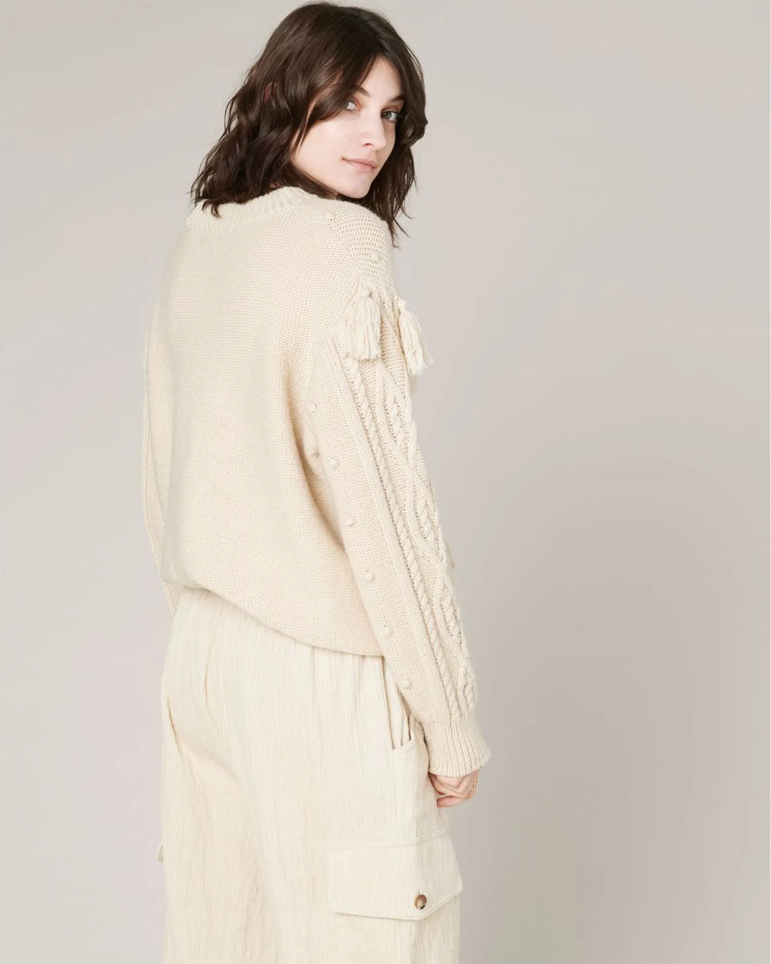Cork Sweater – Sandshell