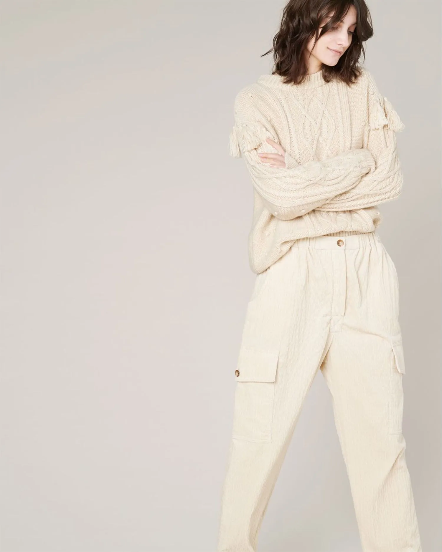 Cork Sweater – Sandshell