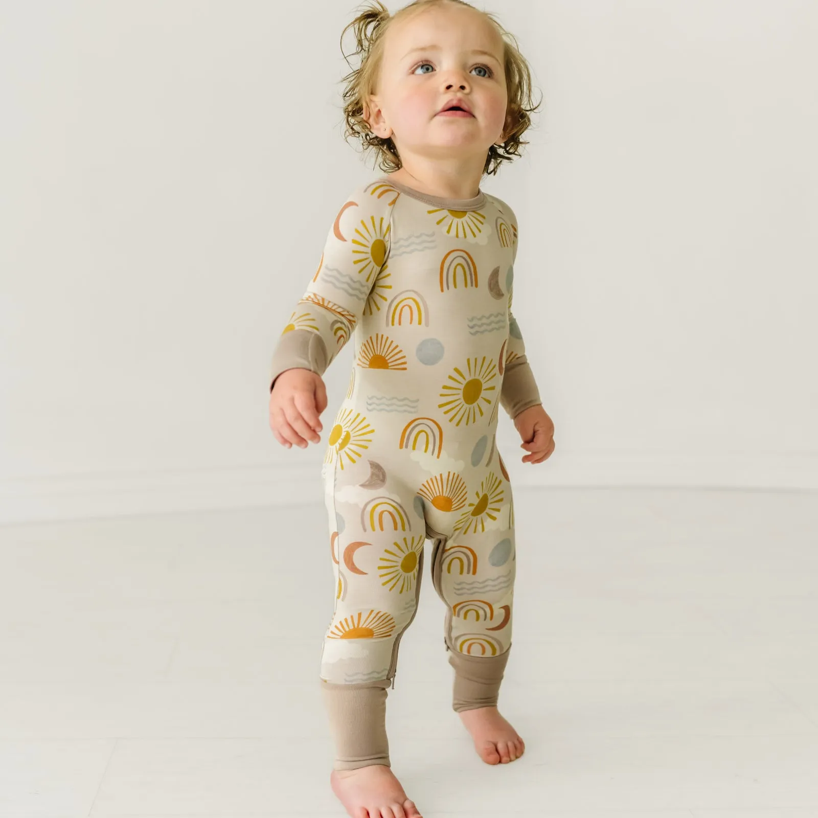 Desert Sunrise Crescent Zippy
