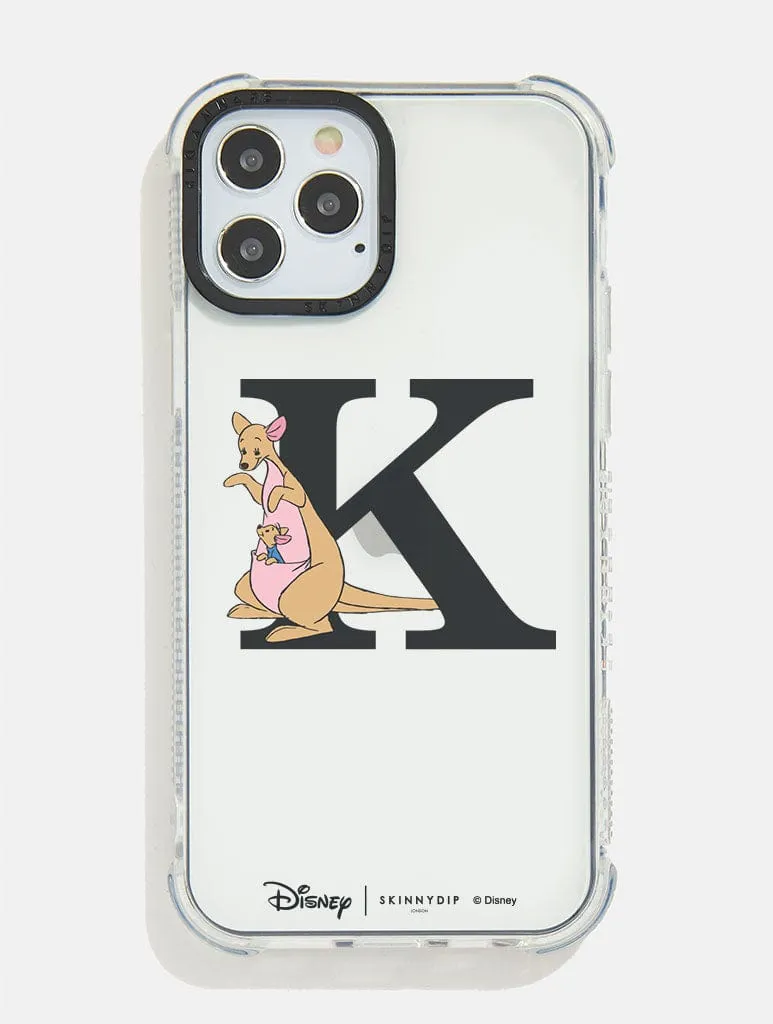 Disney Alphabet Classic 'K' Shock iPhone Case