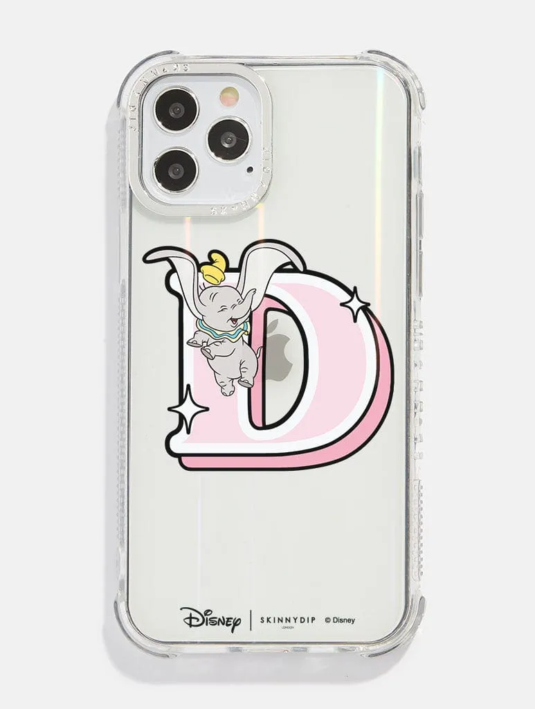 Disney Alphabet Collection Funky 'D' Shock iPhone Case