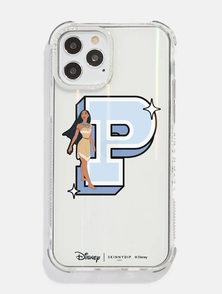 Disney Alphabet Collection Funky 'P' Shock iPhone Case
