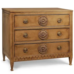 French Medallion Front Chest