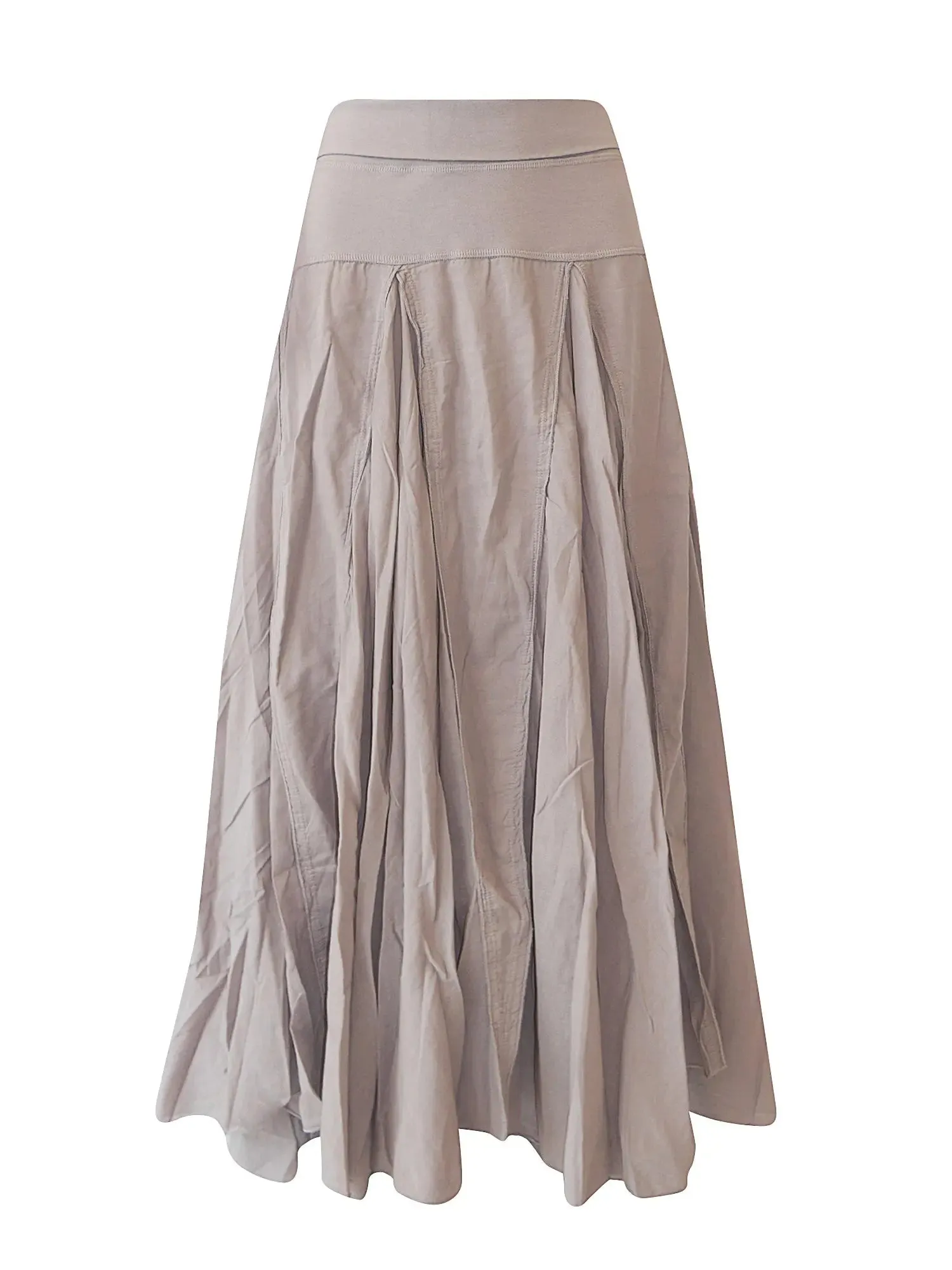 Hard Tail Rolldown Waist Diamond Flare Skirt (Style VL-19)